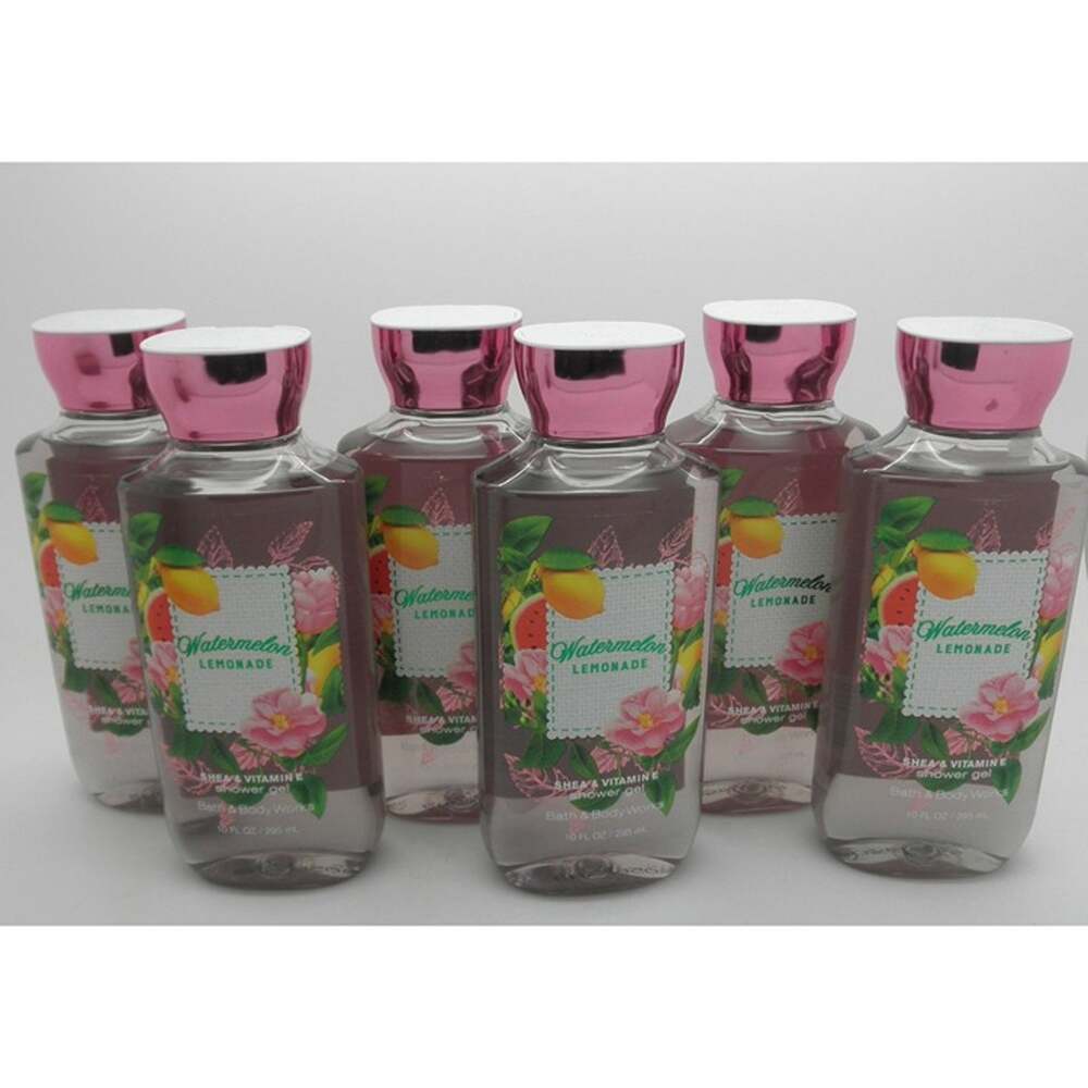 Bath & Body Works WATERMELON LEMONADE Shower Gel - Lot of 6
